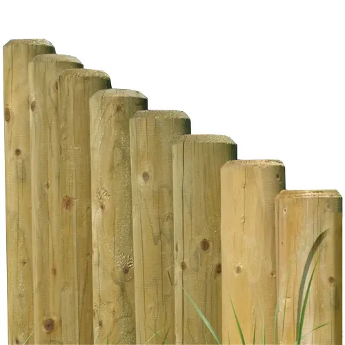 12 x 250 cm Kiefer-Palisaden KDi