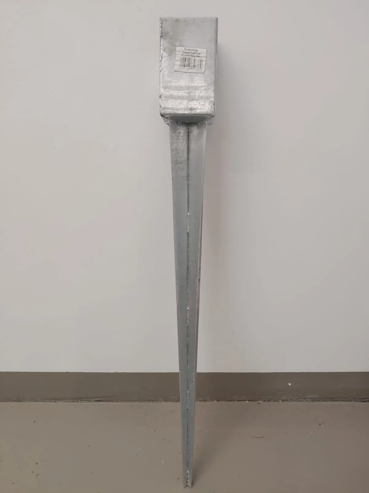 Einschlagbodenh&uuml;lse 101 x 900 mm