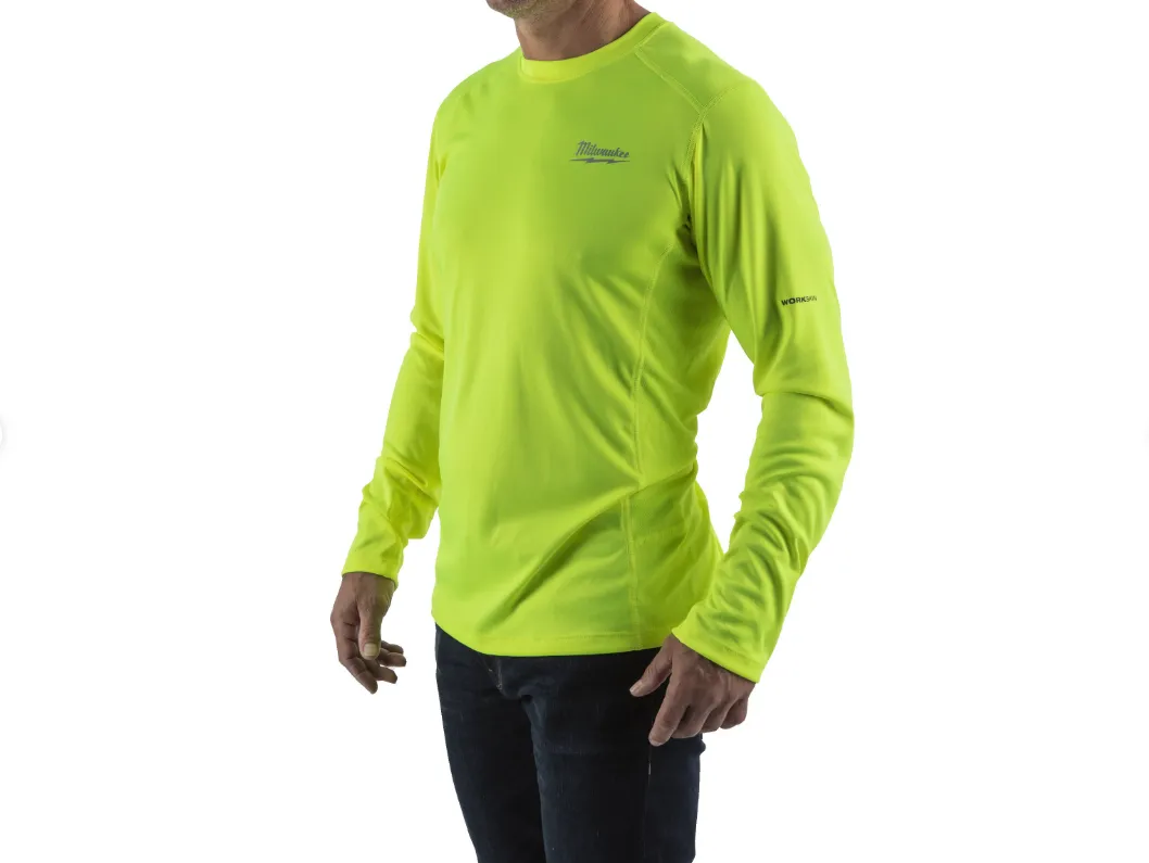 Milwaukee Funktions-Shirt lang gelb M