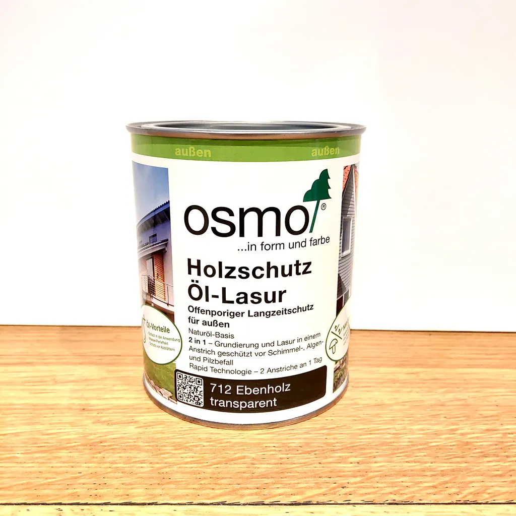 712 Holzschutz &Ouml;l-Lasur Ebenholz