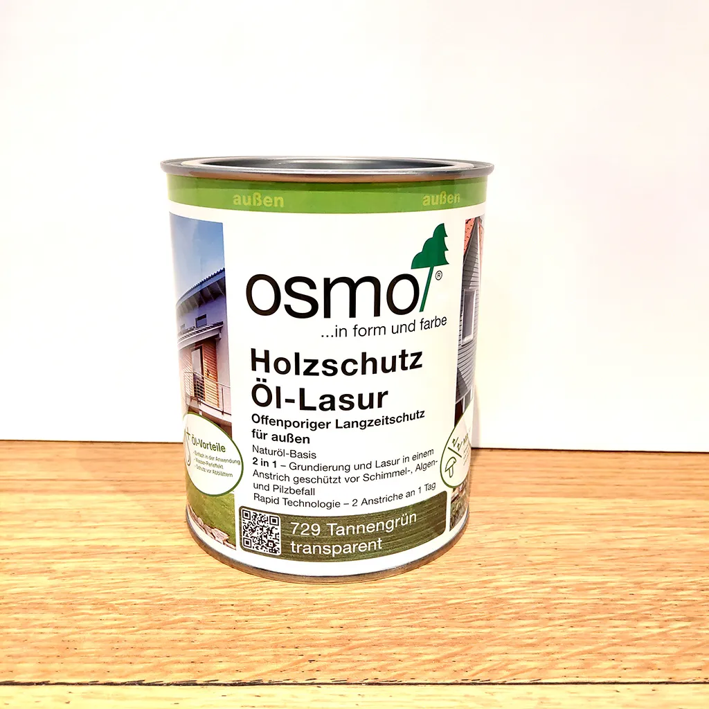 729 Holzschutz &Ouml;l-Lasur Tannengr&uuml;n