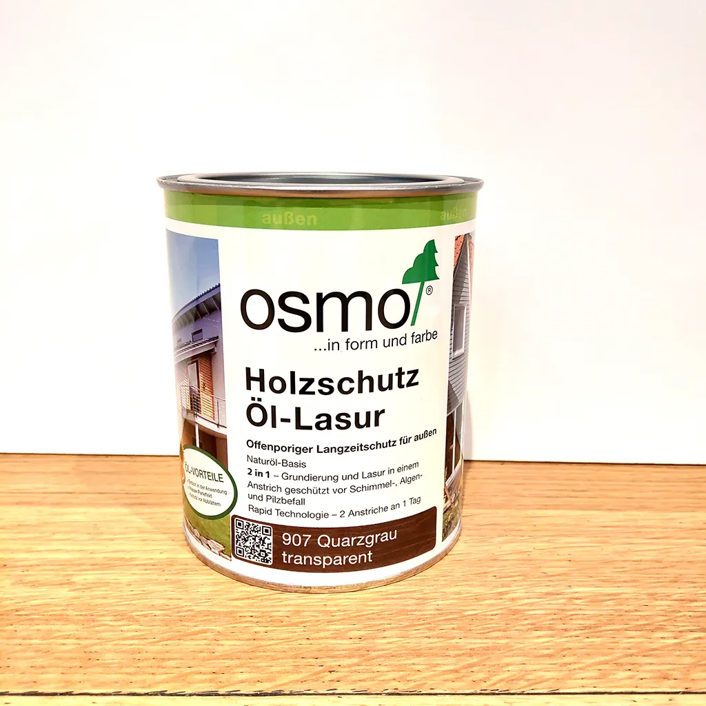 907 Holzschutz &Ouml;l-Lasur Quarzgrau