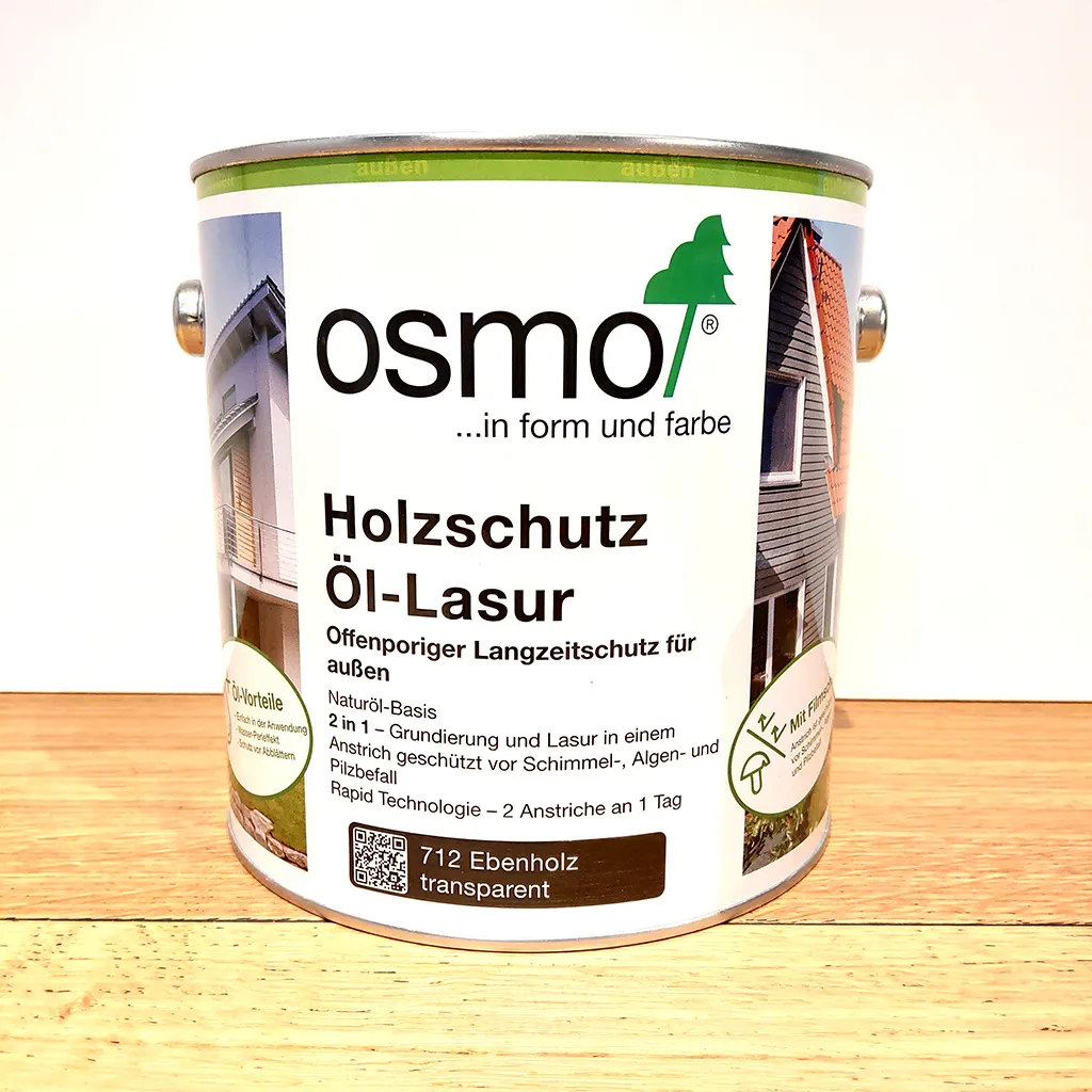 712 Holzschutz &Ouml;l-Lasur Ebenholz