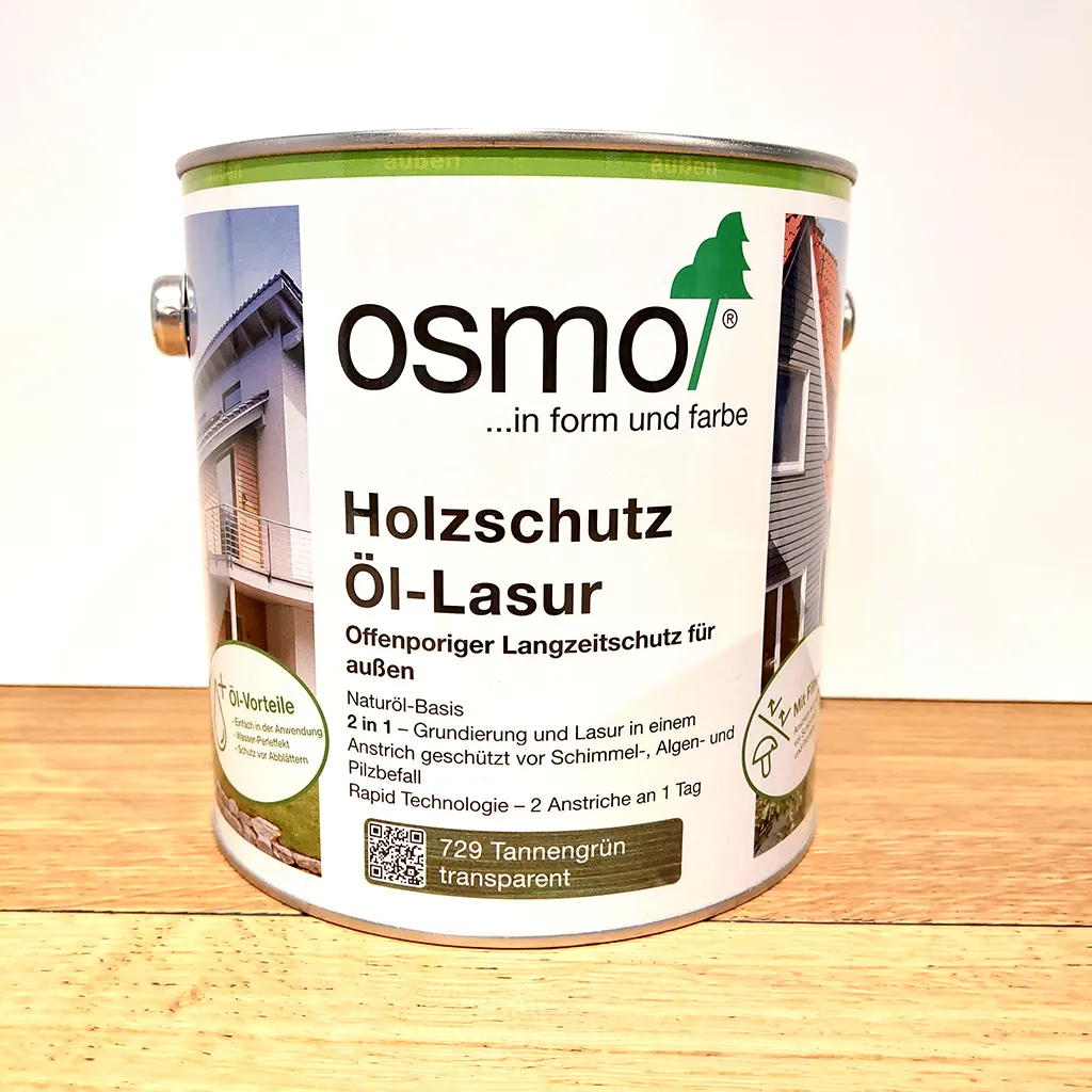 729 Holzschutz &Ouml;l-Lasur Tannengr&uuml;n