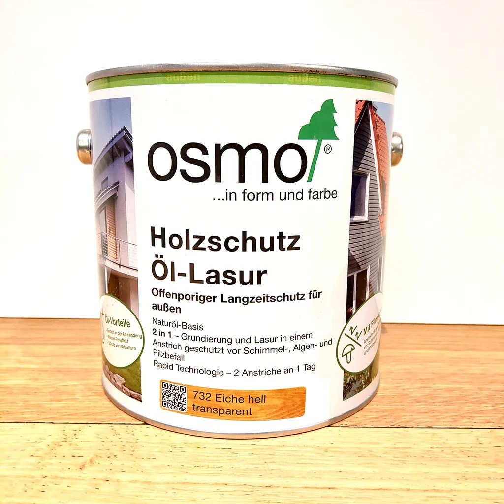 732 Holzschutz &Ouml;l-Lasur Eiche hell