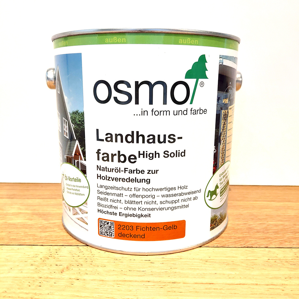 Osmo Landhausfarbe Fichtengelb 2203
