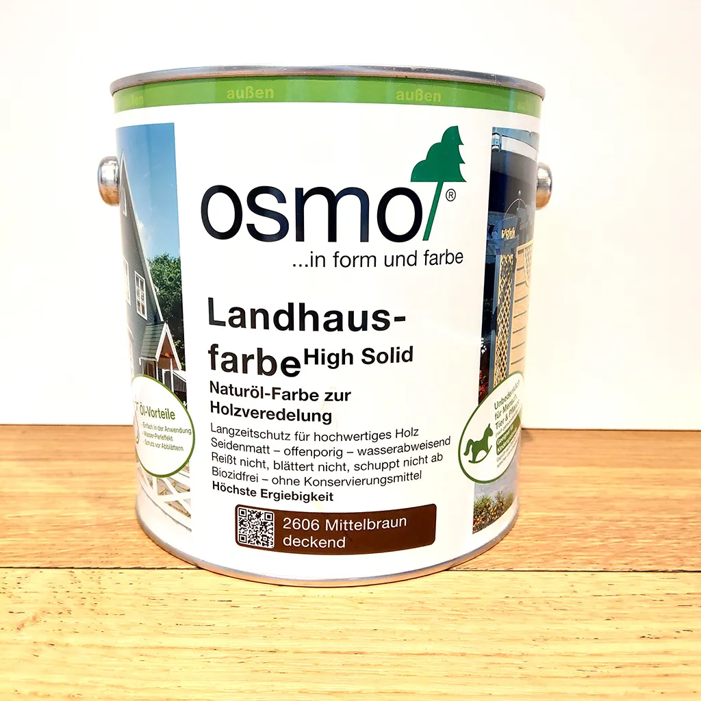 2606 Landhausfarbe Mittelbraun
