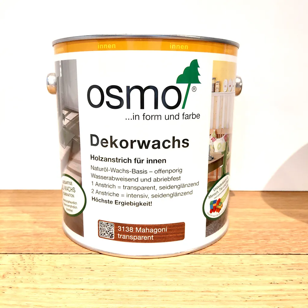 3138 Dekorwachs Mahagoni