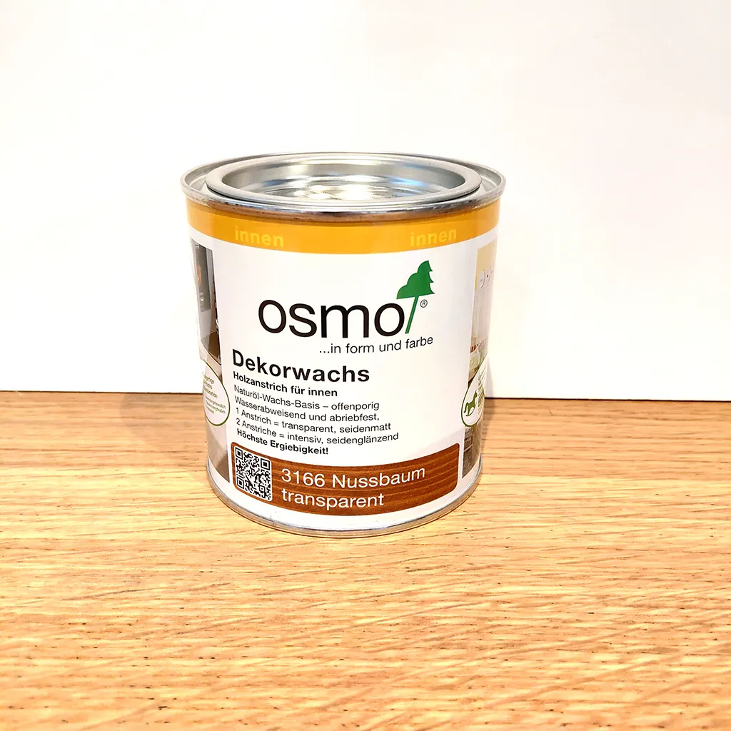 3166 Dekorwachs Nussbaum