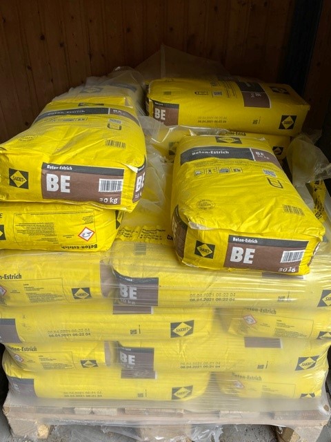 Estrich B03 C25/30 , Estrichbeton, Zementestrich, Trockenmörtel 25 Kilo Estrich B03 C25/30 , Estrichbeton, Zementestrich, Trockenmörtel 25 Kilo