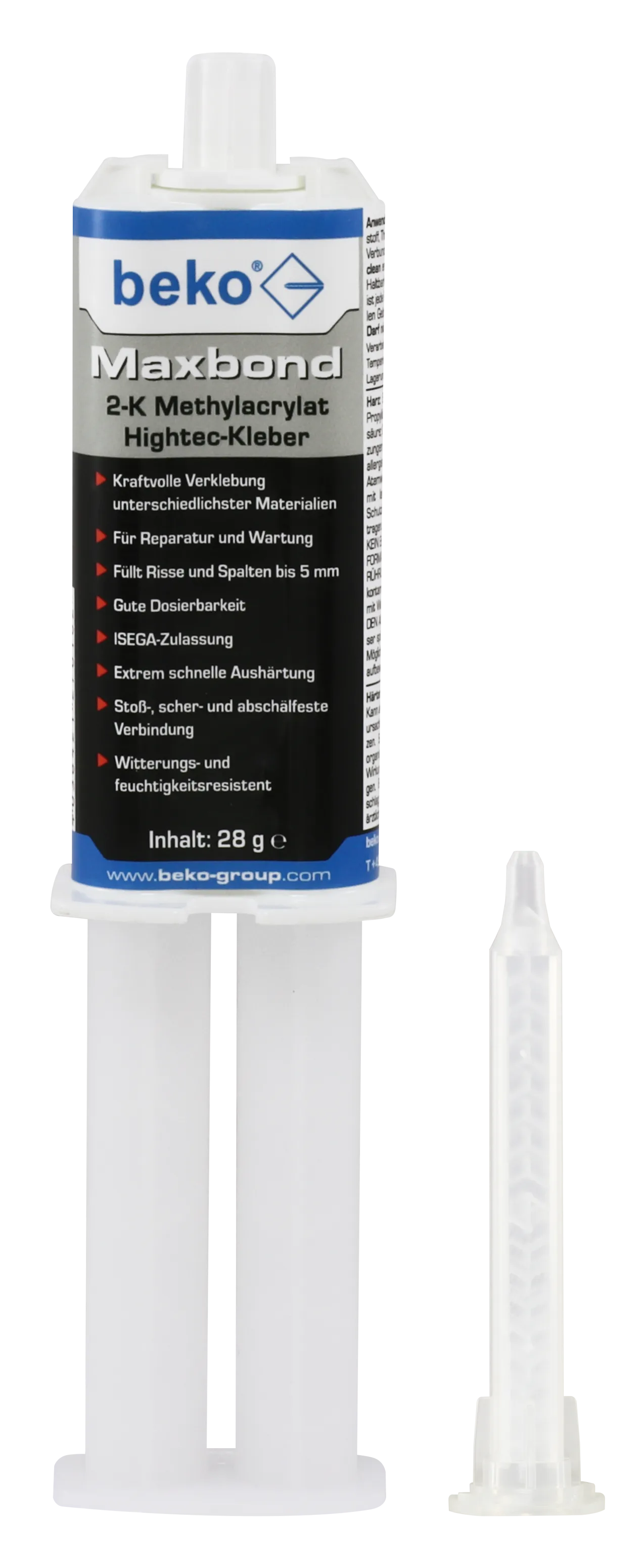 Maxbond 2-K Methylacrylat Hightec-Kleber